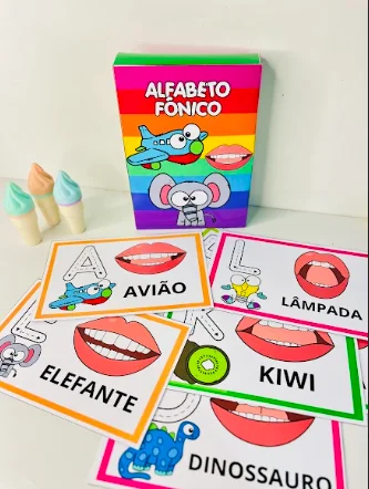 Alfabeto fônico — amostra 4: 👄ALFABETO FÔNICO Após muitos pedidos lhe trago o arquivo alfabeto fônico, o mesmo é um método…