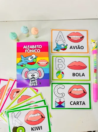 Alfabeto fônico — Alfabetização para Todas as séries: 👄ALFABETO FÔNICO Após muitos pedidos lhe trago o arquivo alfabeto…