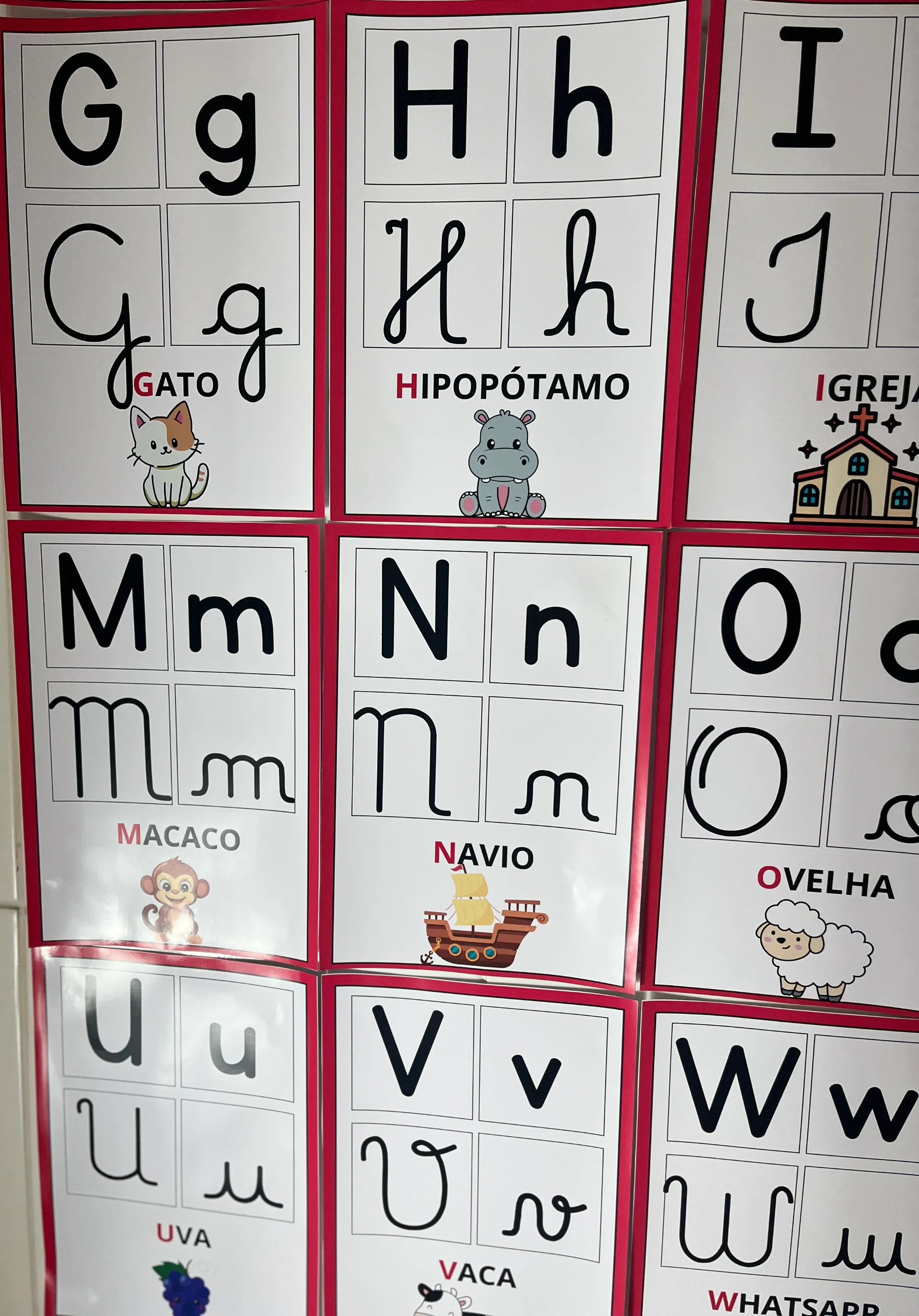 ALFABETO ILUSTRADO – 4 TIPOS DE LETRAS- ALFABETIZAÇÃO 📚✨ — amostra 2: Transforme o aprendizado do alfabeto em uma…