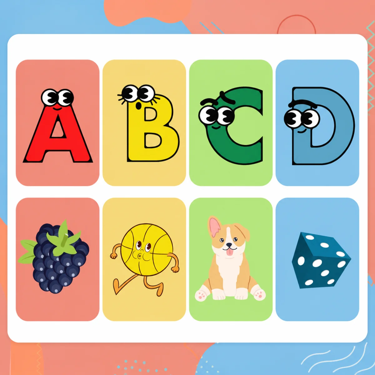 🔤 Alfabeto Ilustrado | Material Pedagógico para Alfabetização — amostra 2: O Alfabeto Ilustrado é um material educativo em…