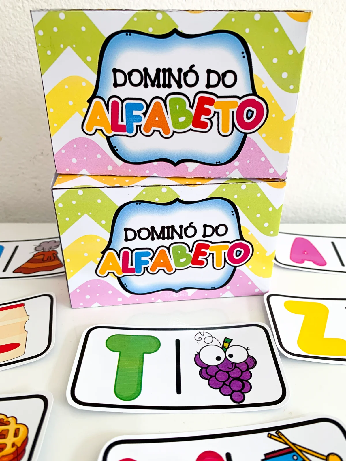 Alfabeto Interativo + 2 Bônus — amostra 5: Material com 28 páginas de atividades interativas para ensinar as letras do…