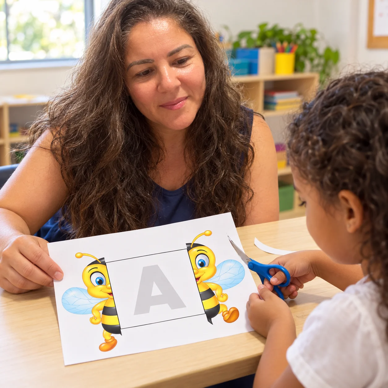 Alfabeto Interativo de A a Z para Imprimir – PDF — amostra 1: Alfabeto Interativo de A a Z – Aprender Brincando!