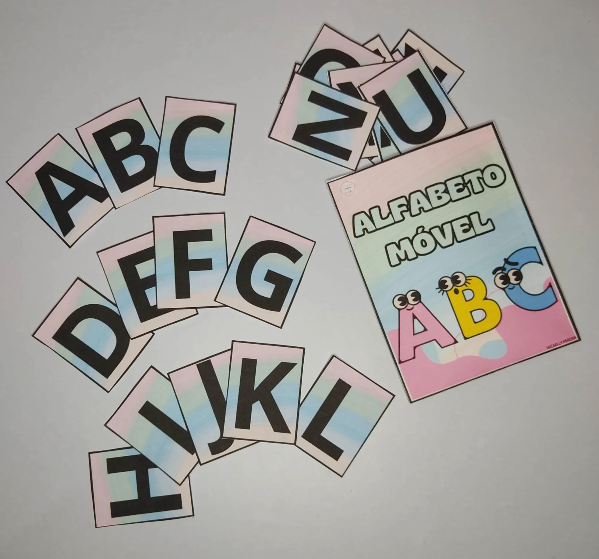 🩷🔤 ALFABETO MÓVEL – APRENDER BRINCANDO! 🔤🩷 — amostra 2: Um recurso prático e indispensável para a alfabetização ,…