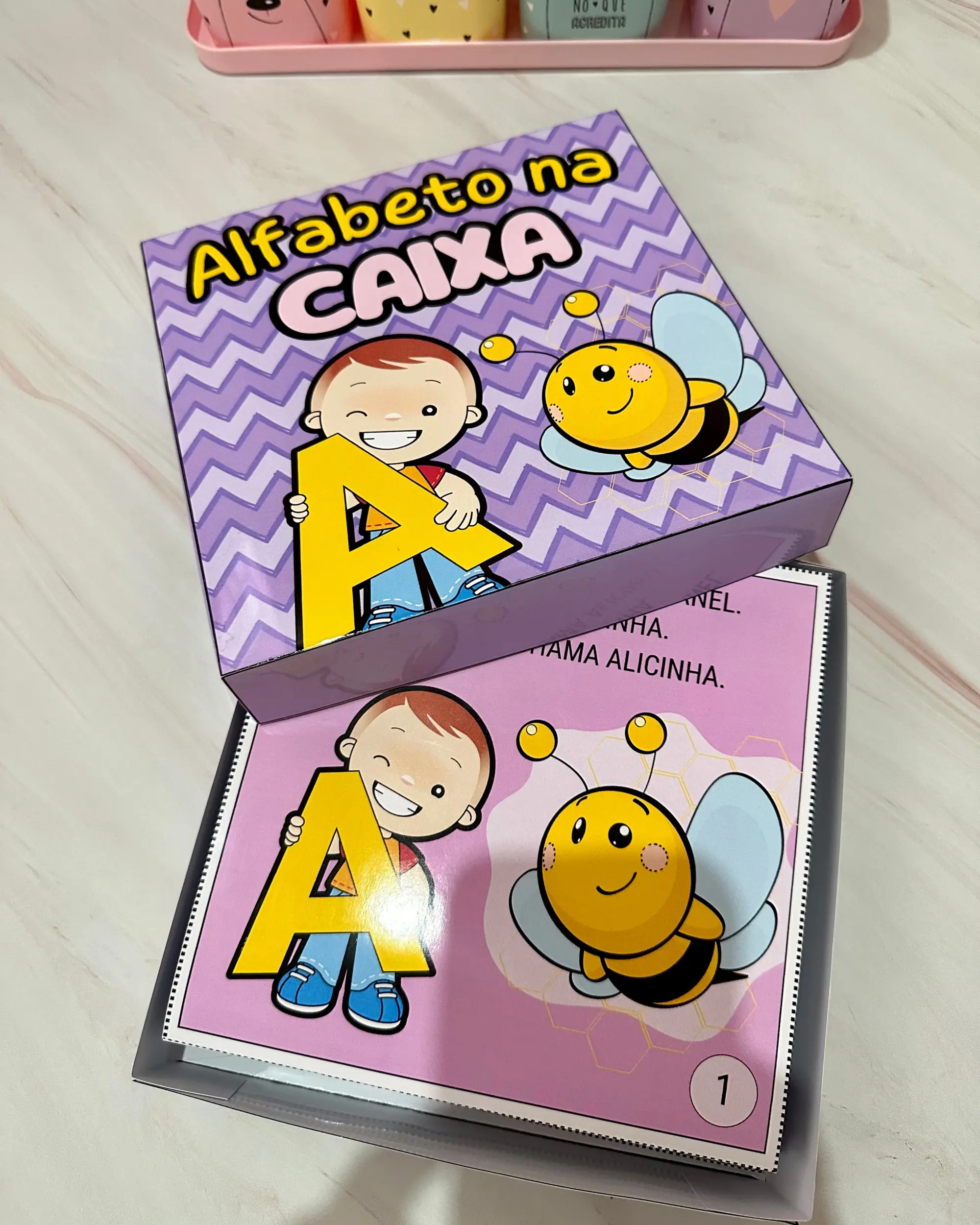 Alfabeto na Caixa – Atividades de Alfabetização — Alfabetização para Educação Infantil: Material de alfabetização com…