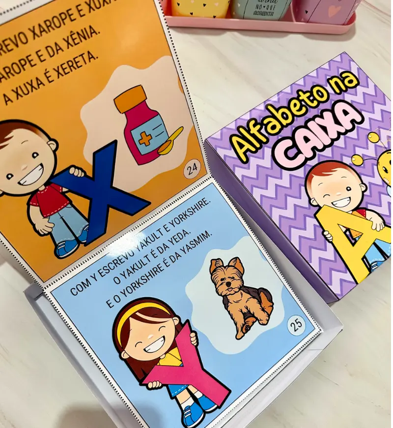Alfabeto na Caixa: livro com textos curtos para alfabetização — amostra 4: Para quem é indicado