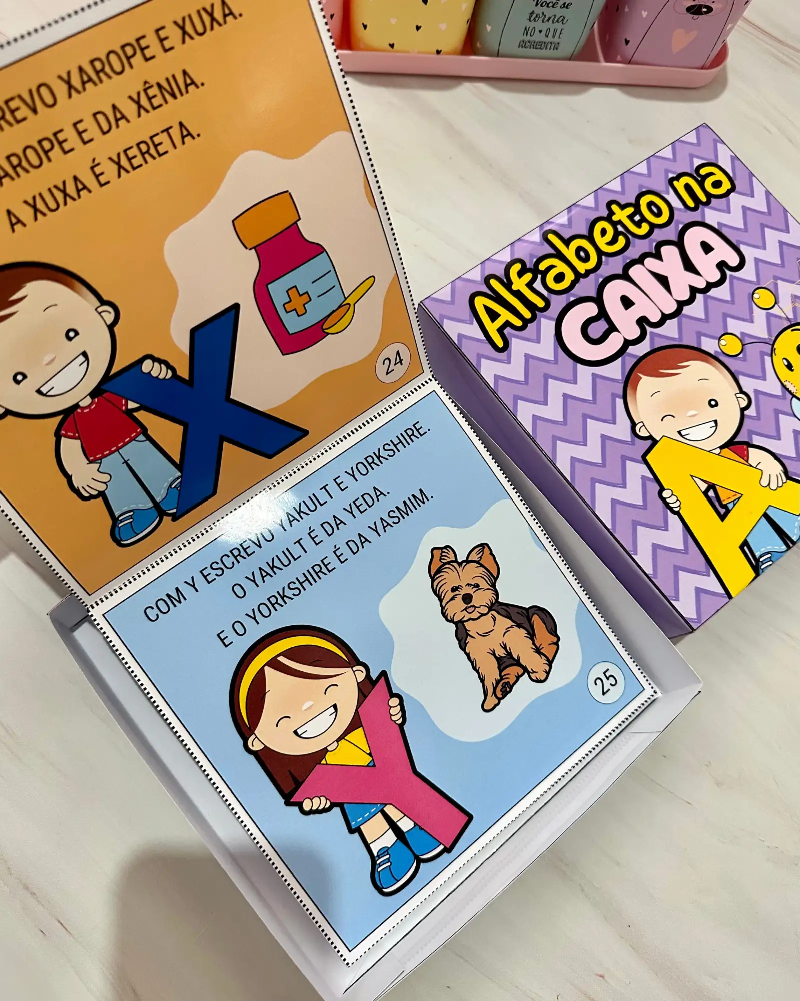 Alfabeto na Caixa : Pequenos textos para leitura — amostra 6: O arquivo Alfabeto na Caixa é um excelente recurso para ser…