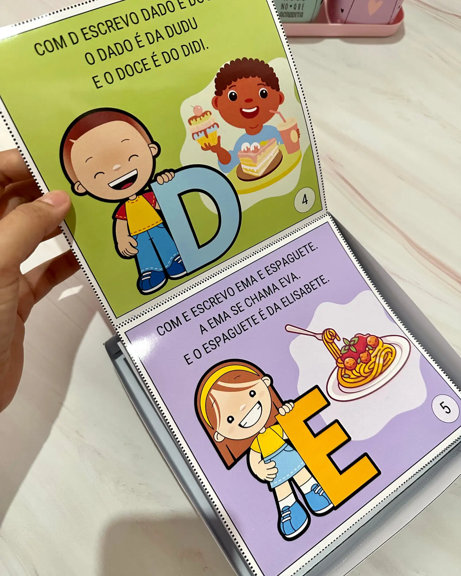 Alfabeto na Caixa : Pequenos textos para leitura — capa do material