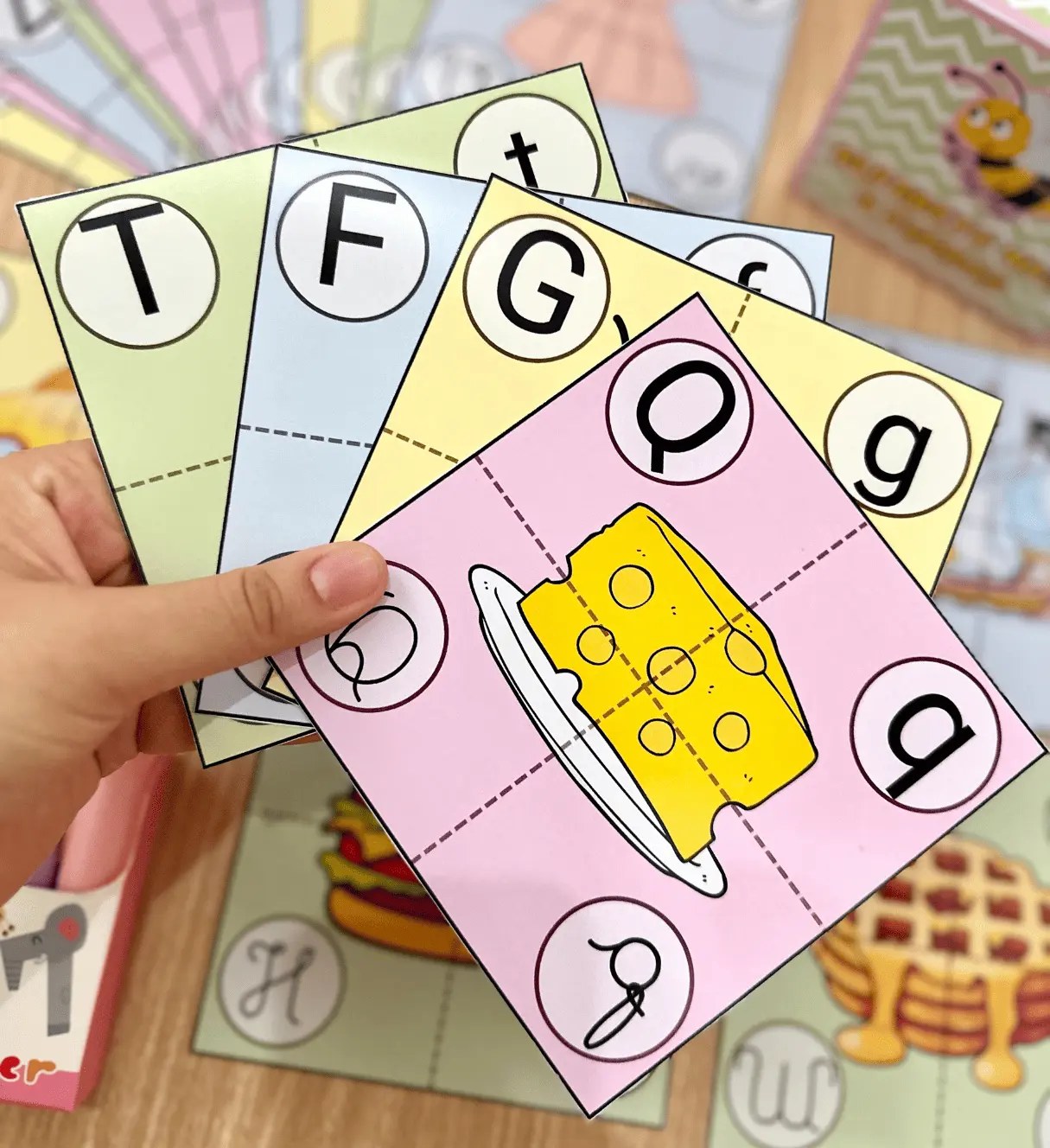 Alfabeto nas 4 formas: quebra-cabeça para alfabetização — Alfabetização para Educação Infantil: Ajude as crianças a…