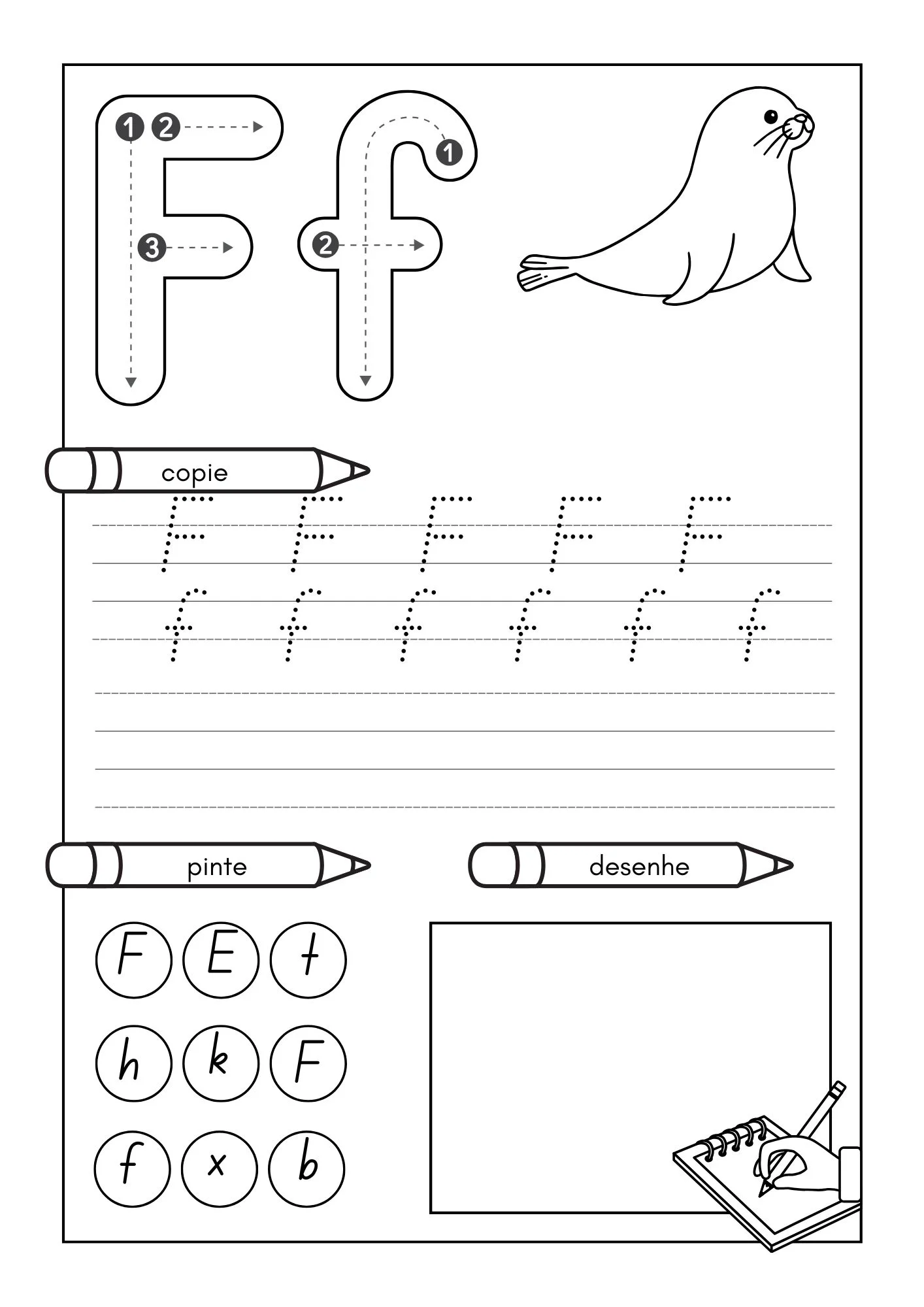 Alfabeto para aprender brincando de forma lúdica — amostra 2: Como usar em sala de aula
