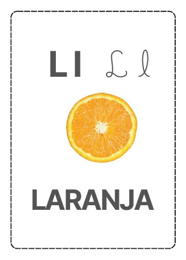 ALFABETO PARA PAREDE – APRENDER TAMBÉM É VISUAL! — amostra 1: Deixe o alfabeto sempre ao alcance dos olhos das crianças