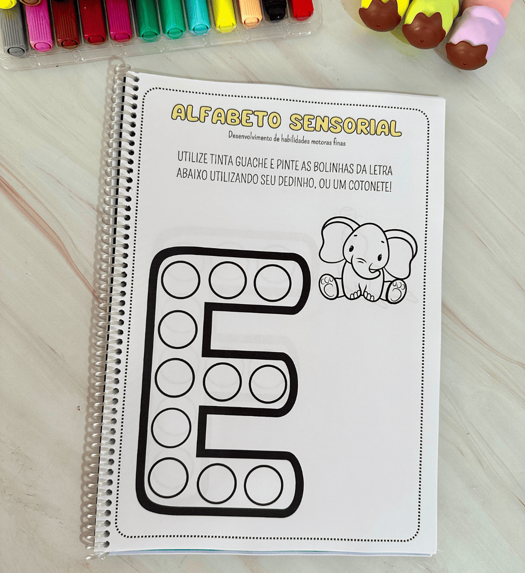 Alfabeto Sensorial em PDF para Alfabetização e Educação Especial — amostra 3: Objetivos pedagógicos da proposta