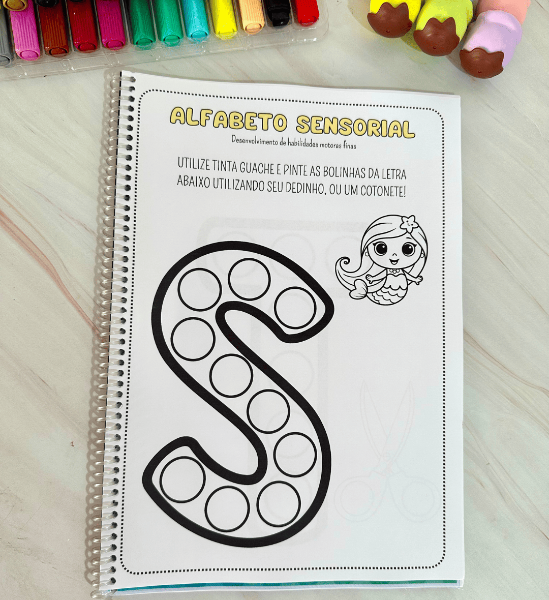 Alfabeto Sensorial em PDF para Alfabetização e Educação Especial — amostra 4: Como usar em sala de aula