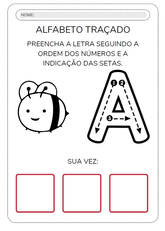 🖍️ALFABETÔMETRO: ATIVIDADE LÚDICA DE ALFABETIZAÇÃO E ALFABETO — amostra 1: ✅ Ferramenta ideal para identificar em que…