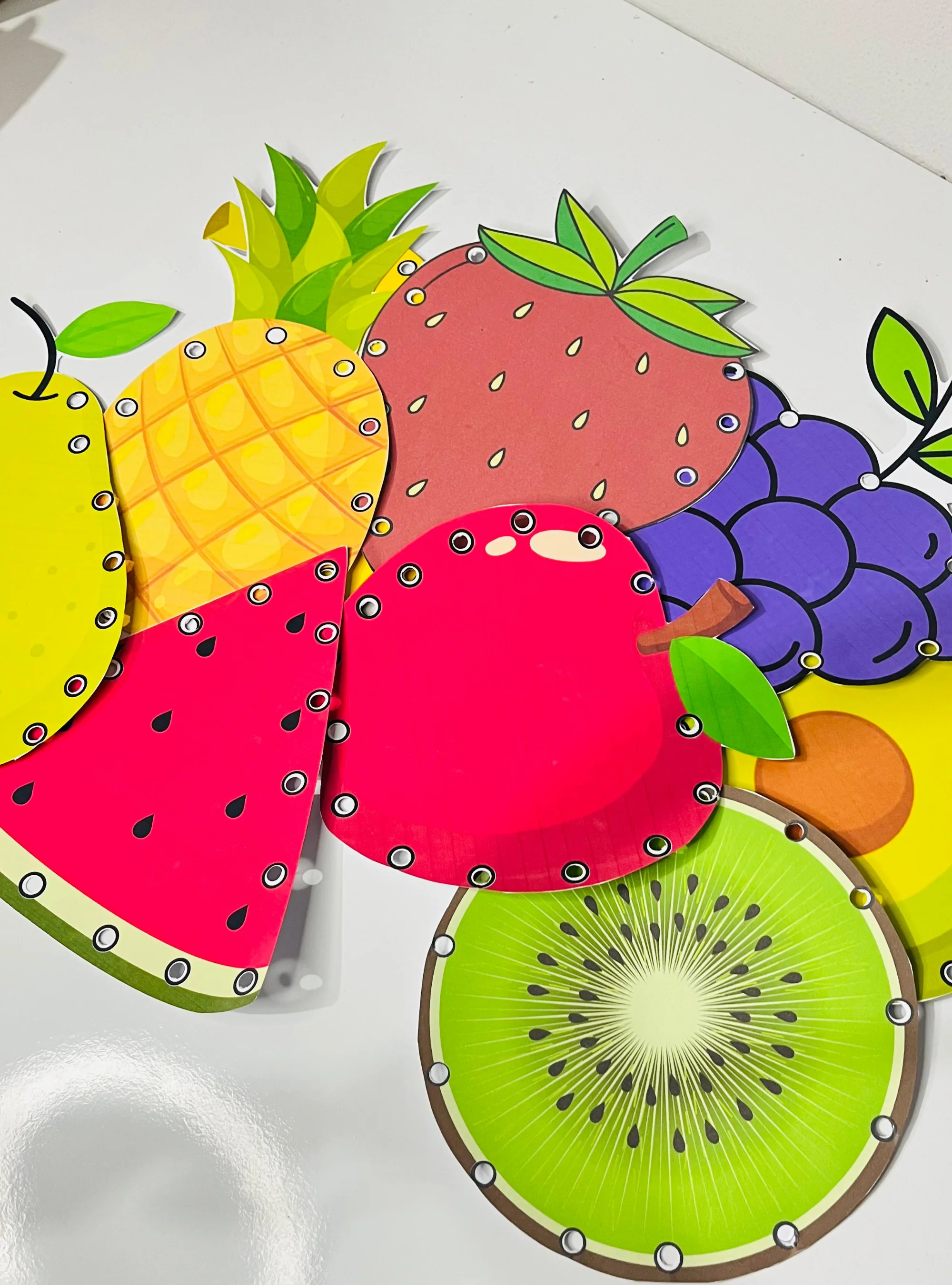 Alinhavos das frutas – Material Pedagógico — capa do material