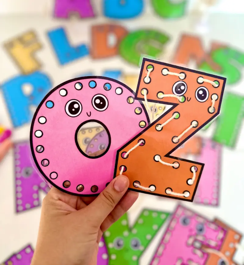 Alinhavos do Alfabeto em PDF para Educação Infantil — amostra 2: O que vem no material