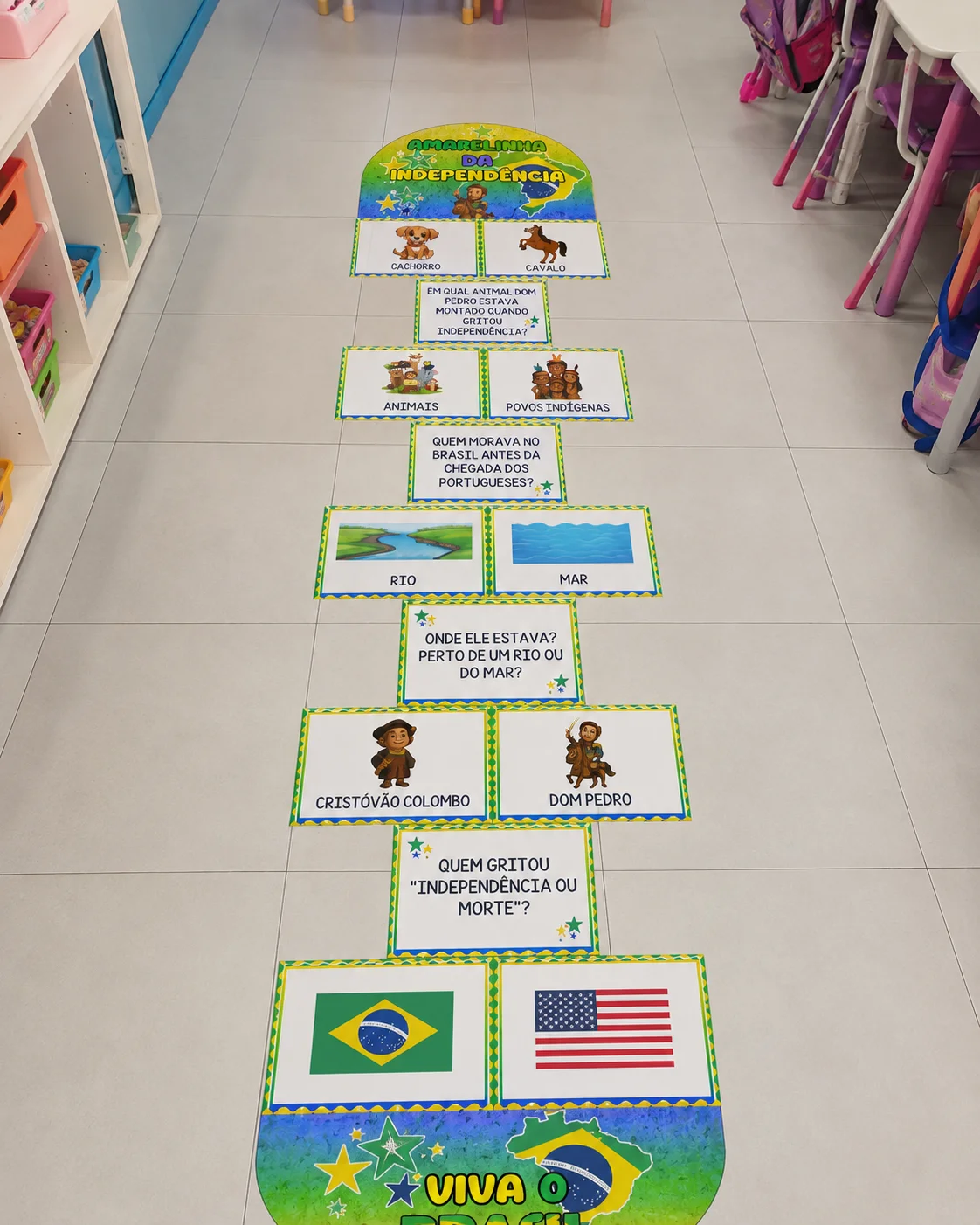 Amarelinha da independência – PDF para Imprimir — amostra 3: Transforme o aprendizado em diversão com esta amarelinha…