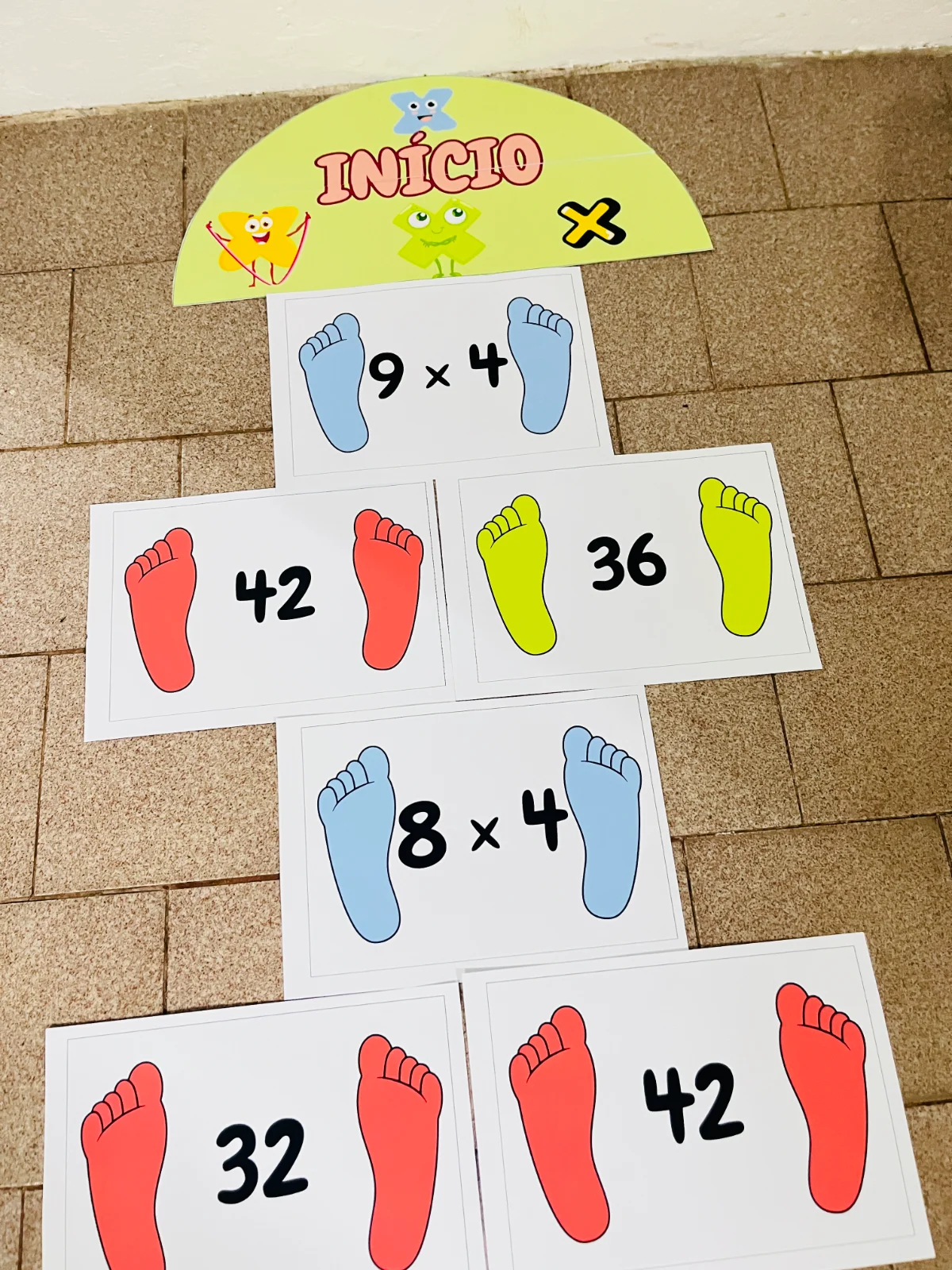 Amarelinha da Multiplicação – Material Pedagógico — amostra 2: Sobre o Amarelinha da Multiplicação