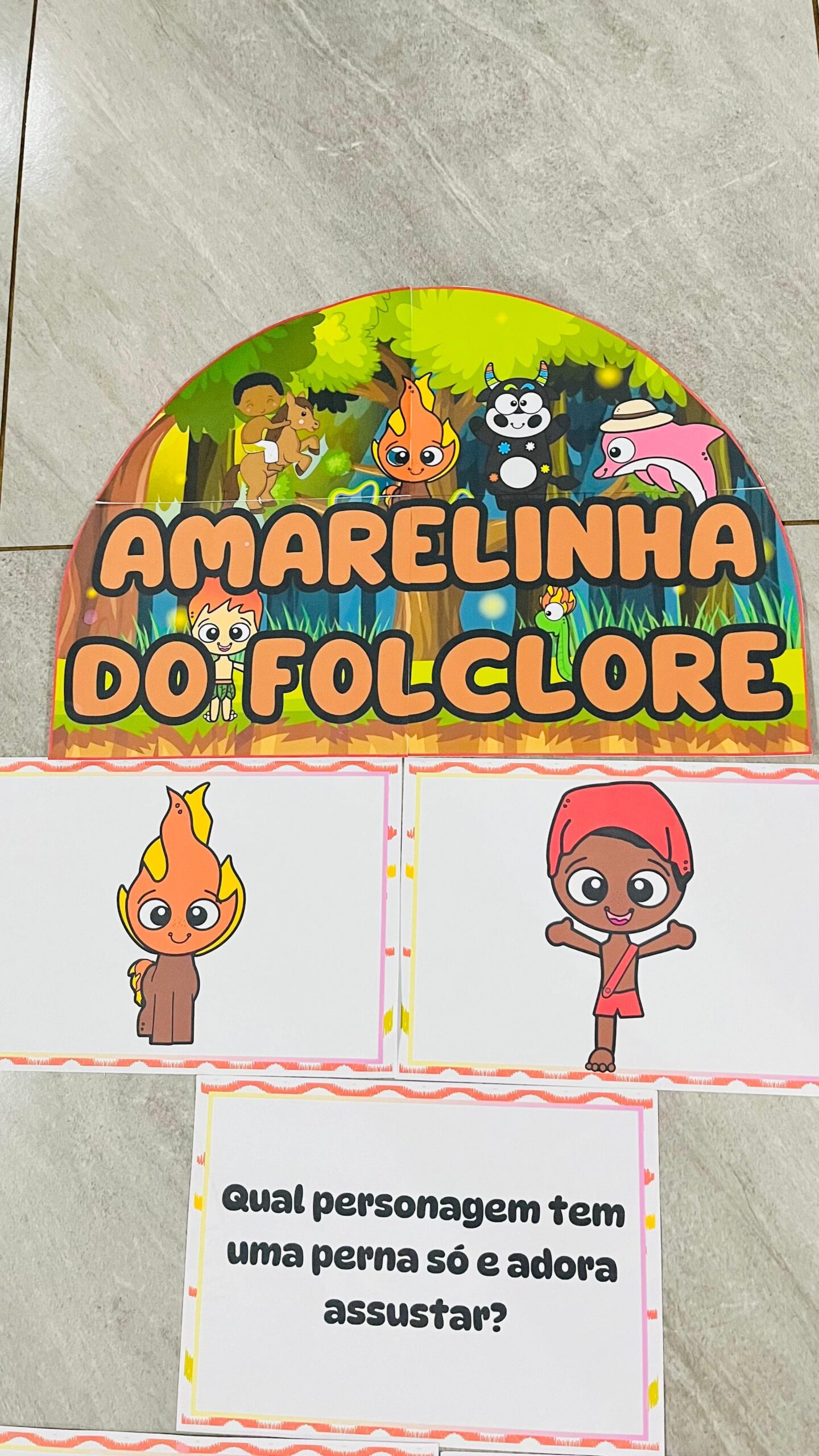 Amarelinha do folclore – PDF para Imprimir | Educação Infantil — amostra 4: AMARELINHA DO FOLCLORE A Amarelinha do Folclore…