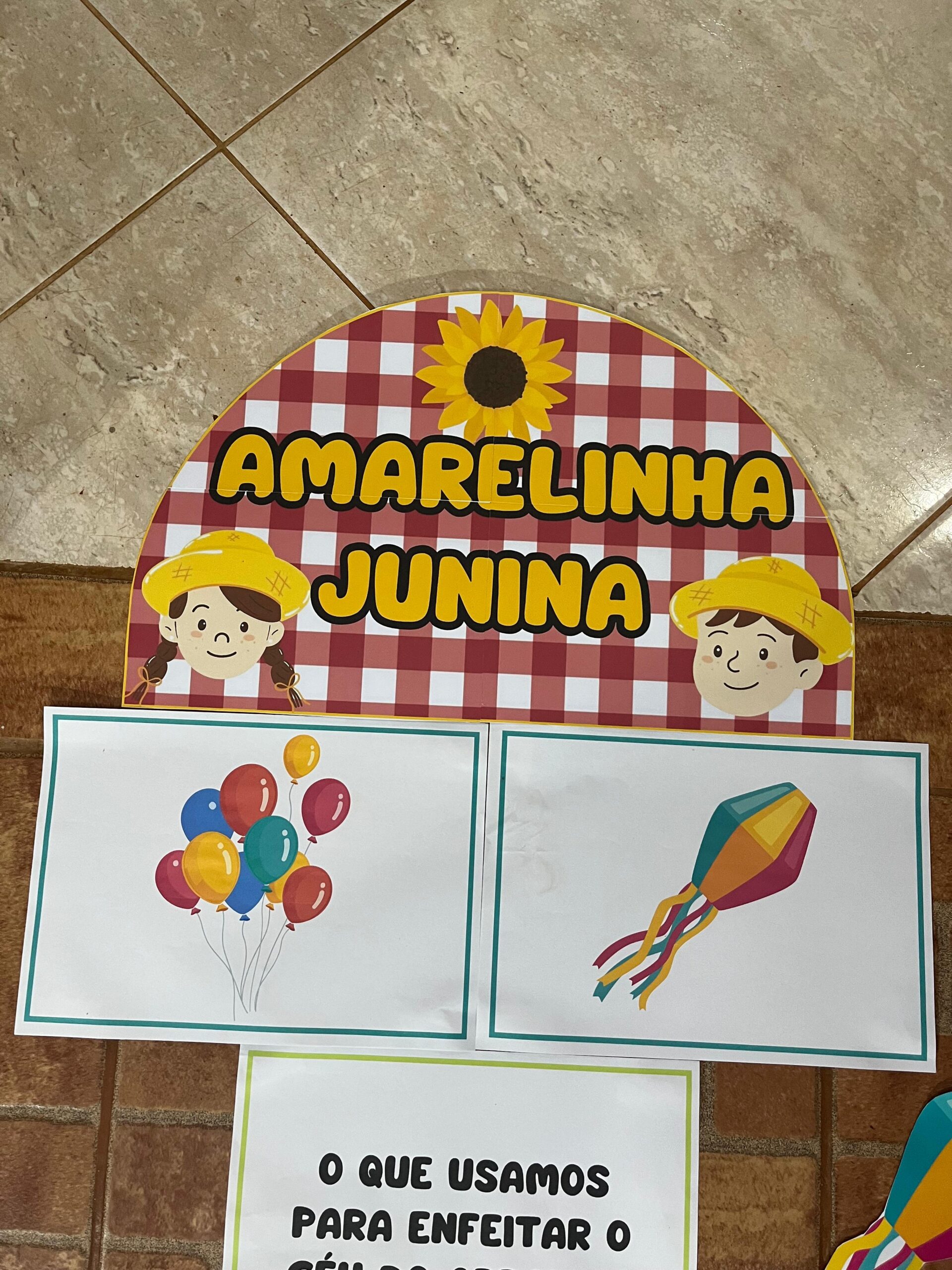 Amarelinha junina – Material Pedagógico — amostra 3: Vamos brincar e aprender com a Amarelinha Junina Amarelinha junina – Material Pedagógico — amostra 3: Vamos brincar e aprender com a Amarelinha Junina
