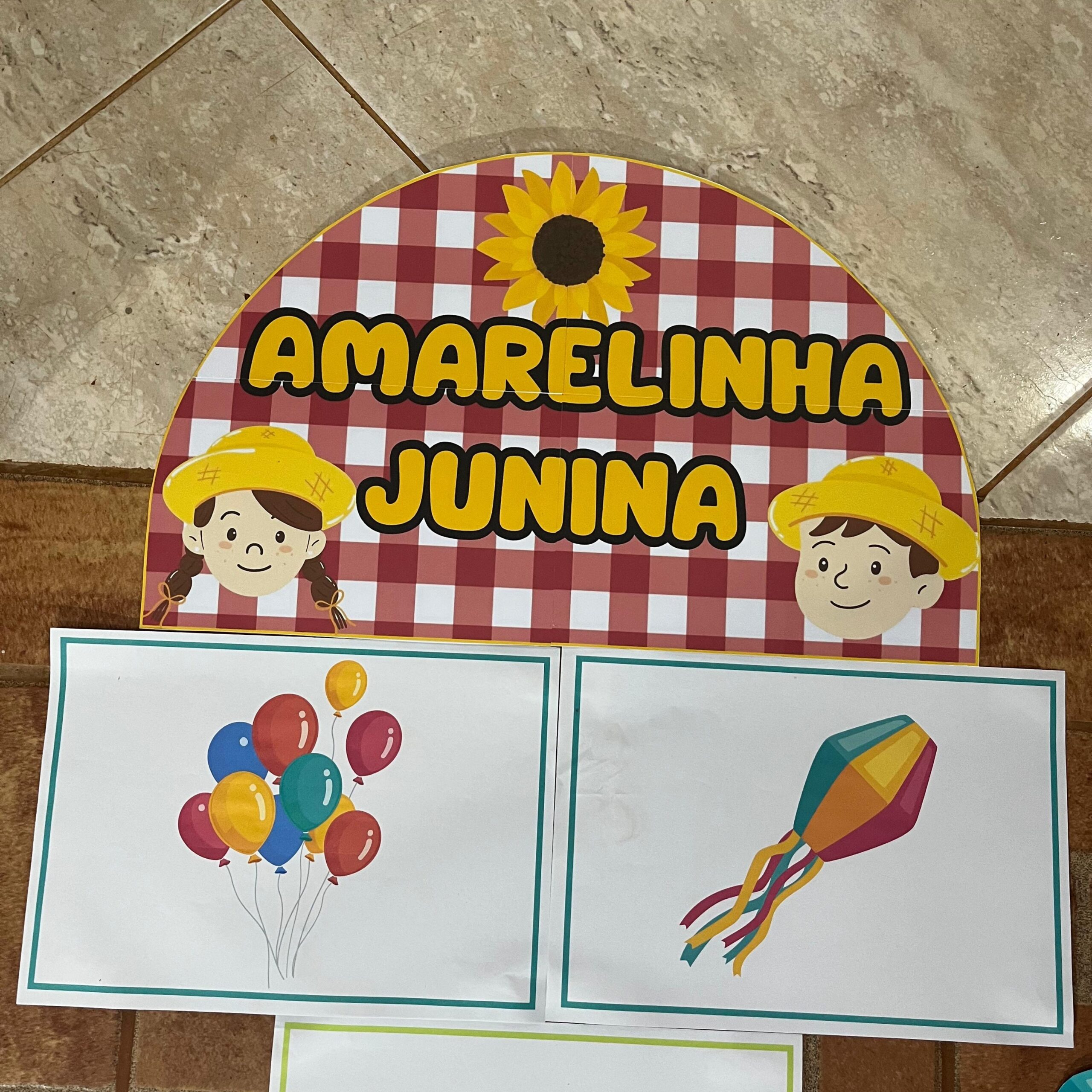 Amarelinha junina – Material Pedagógico — Matemática para Todas as séries: Vamos brincar e aprender com a Amarelinha Junina