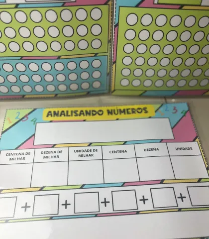 Analisando Números: Kit de Atividades de Matemática Infantil — amostra 3: Recurso pedagógico interativo para trabalhar…
