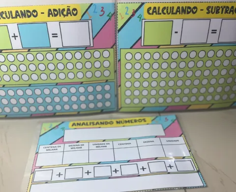 Analisando Números: Kit de Atividades de Matemática Infantil — amostra 4: Recurso pedagógico interativo para trabalhar…