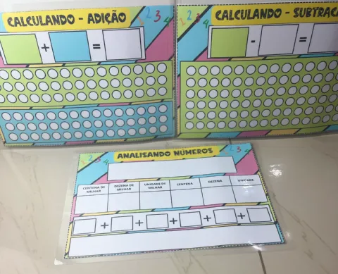 Analisando Números: Kit de Atividades de Matemática Infantil — capa do material