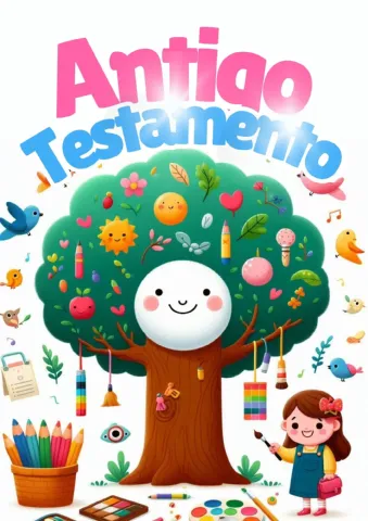 Antigo Testamento para Crianças — amostra 6: 📚São 31 páginas em PDF prontas para imprimir, com atividades que unem fé,…