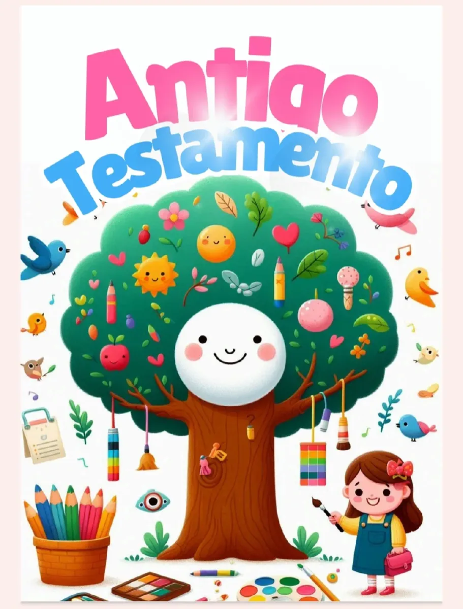 Antigo Testamento para Crianças — História para Todas as séries: 📚São 31 páginas em PDF prontas para imprimir, com…