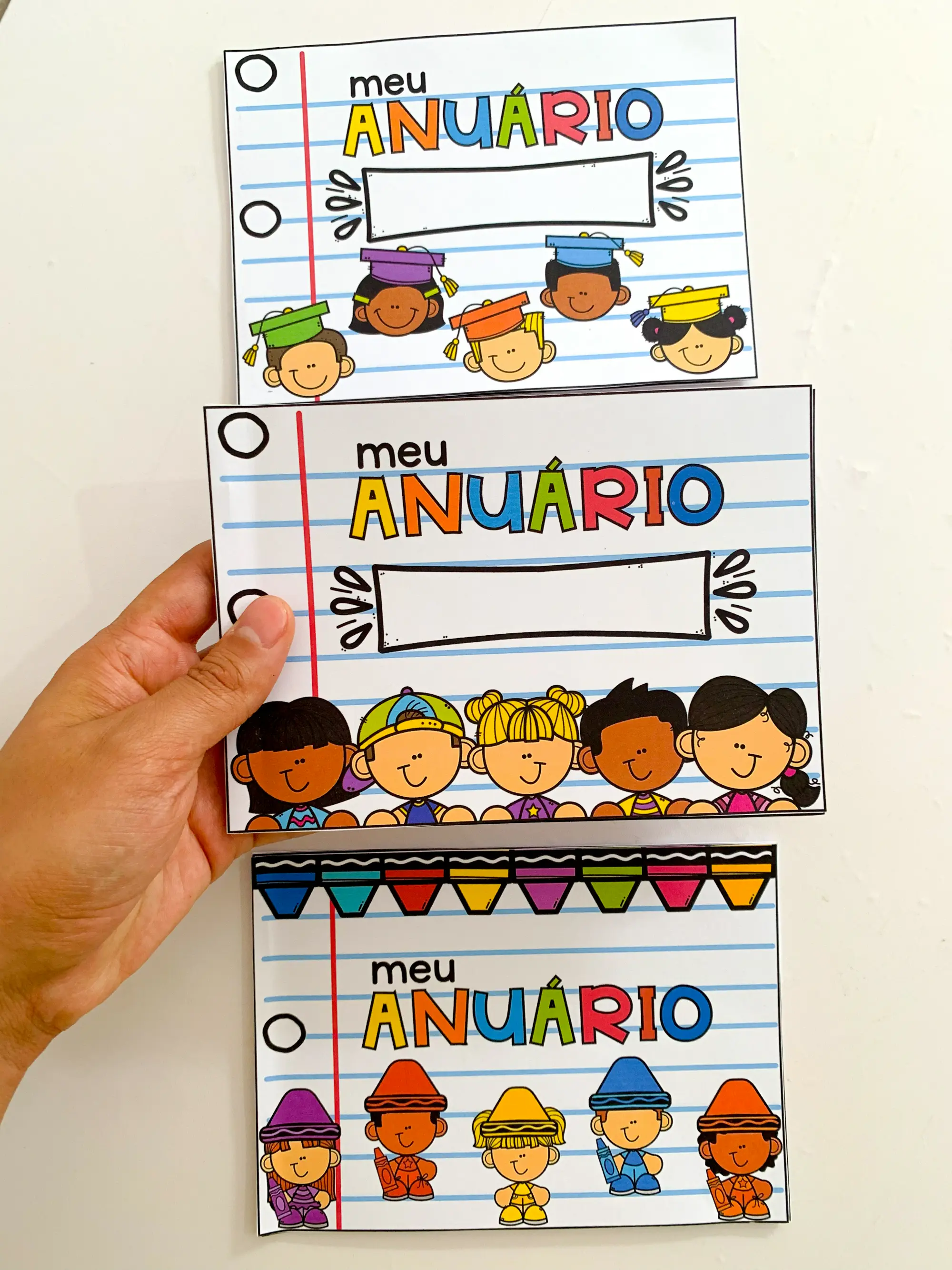 Anuário Escolar para Educação Infantil e Anos Iniciais — capa do material