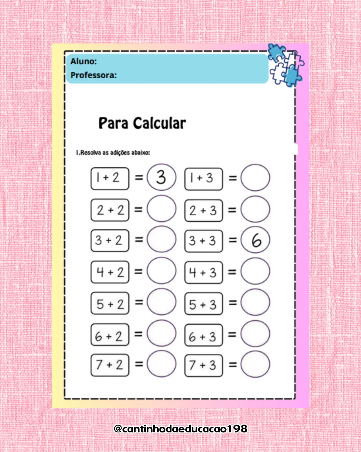 APOSTILA – 2º ANO | PORTUGUÊS E MATEMÁTICA — amostra 5: Um material completo para reforçar os conhecimentos de Língua… APOSTILA – 2º ANO | PORTUGUÊS E MATEMÁTICA — amostra 5: Um material completo para reforçar os conhecimentos de Língua…