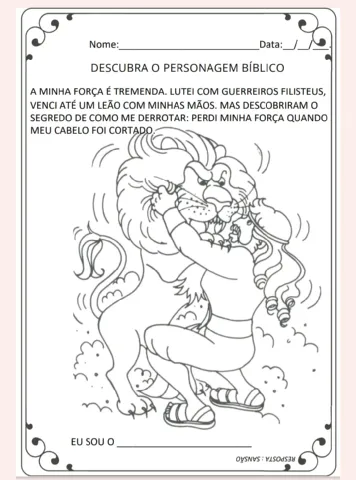 Apostila ABC Atividades Bíblicas - Ensino Religioso — amostra 5: 📚São 86 PÁGINAS em PDF prontas para imprimir, que vão do…