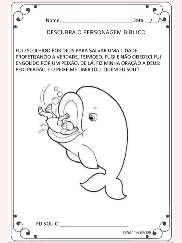Apostila ABC Atividades Bíblicas - Ensino Religioso — amostra 6: 📚São 86 PÁGINAS em PDF prontas para imprimir, que vão do…