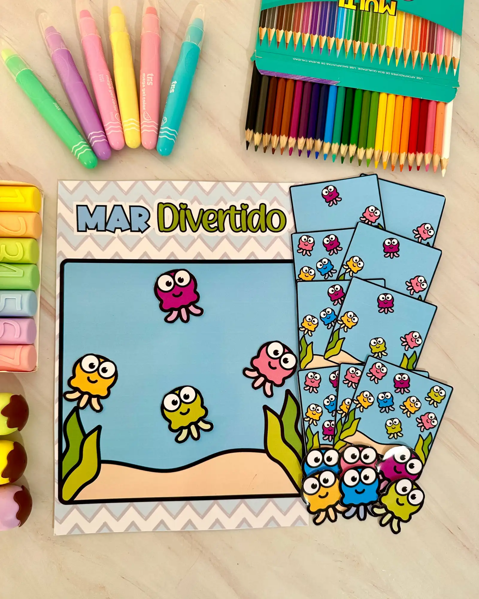 Apostila Alfabetinho – Material Pedagógico — Alfabetização para Educação Infantil: Um material lúdico e completo para…