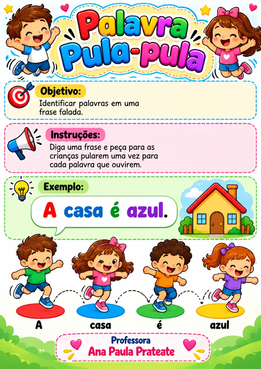 APOSTILA ALFABETIZAÇÃO E LETRAMENTO 2º ANO — Atividades para 2º ano: Propostas lúdicas de consciência de palavra para o 2º…
