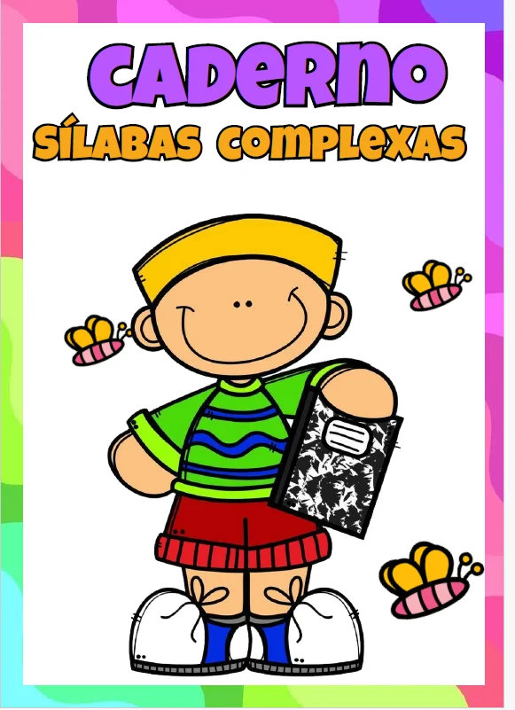 Apostila Aprendendo Sílaba Complexa – 51 Páginas — capa do material