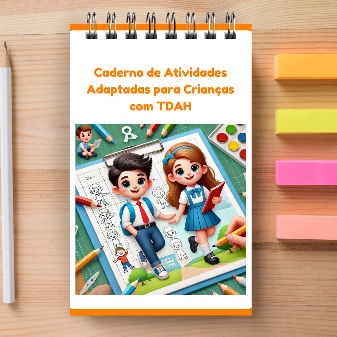 Apostila Atividades Adaptadas para Crianças com Autismo (TEA) — capa do material
