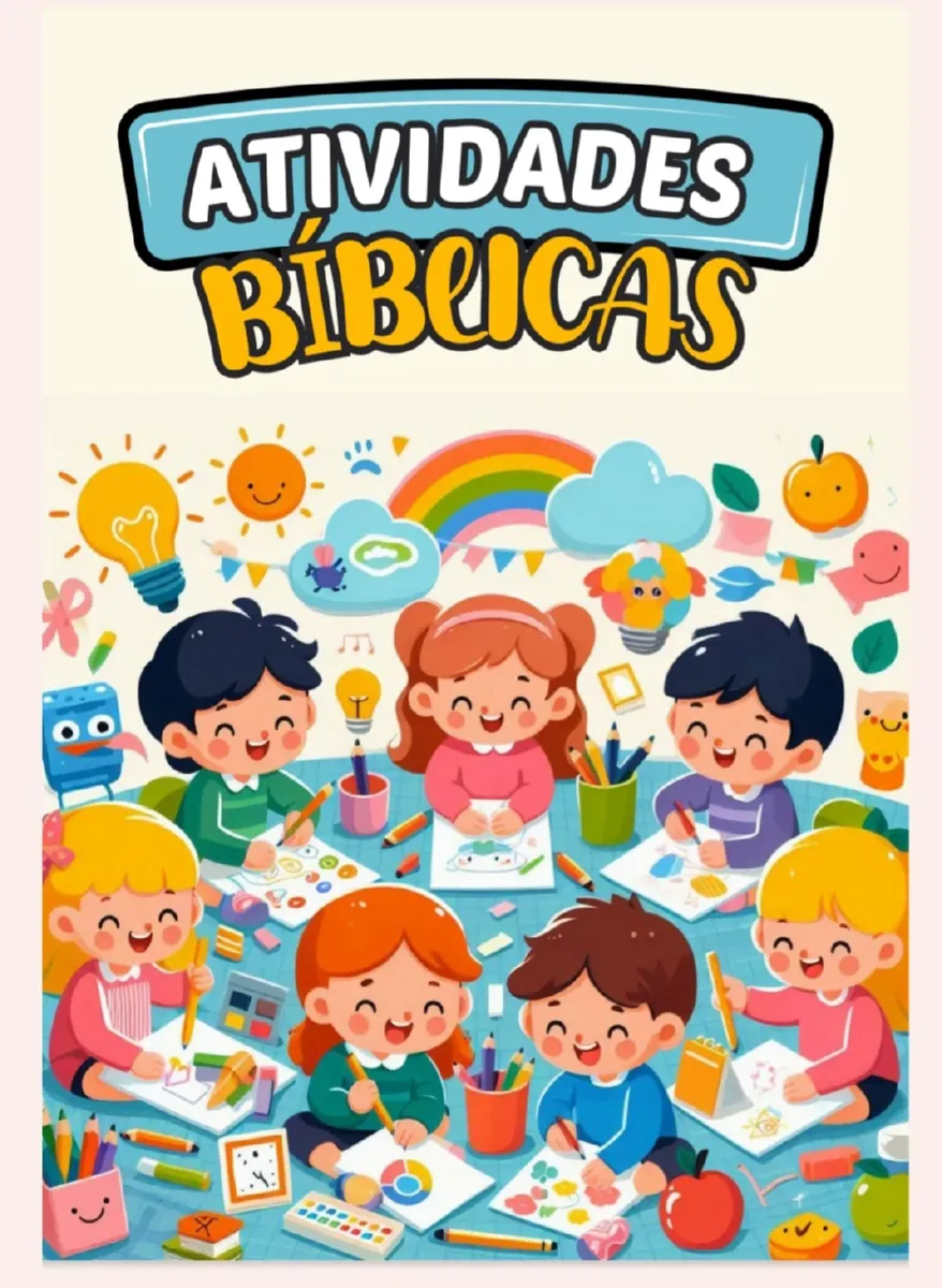 Apostila Atividades Bíblicas - Ensino Religioso Ministério Infantil — Matemática para Todas as séries: 📚São 46 páginas em…