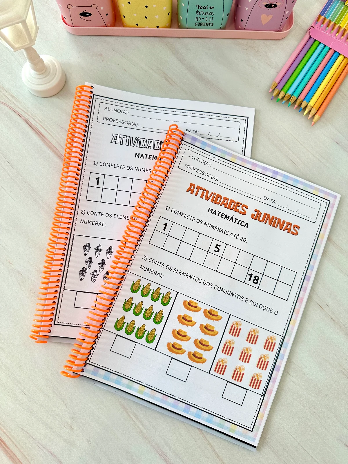 Apostila Atividades Juninas – PDF para Imprimir — amostra 7: Apostila de atividades para trabalhar o tema Festa Junina com…
