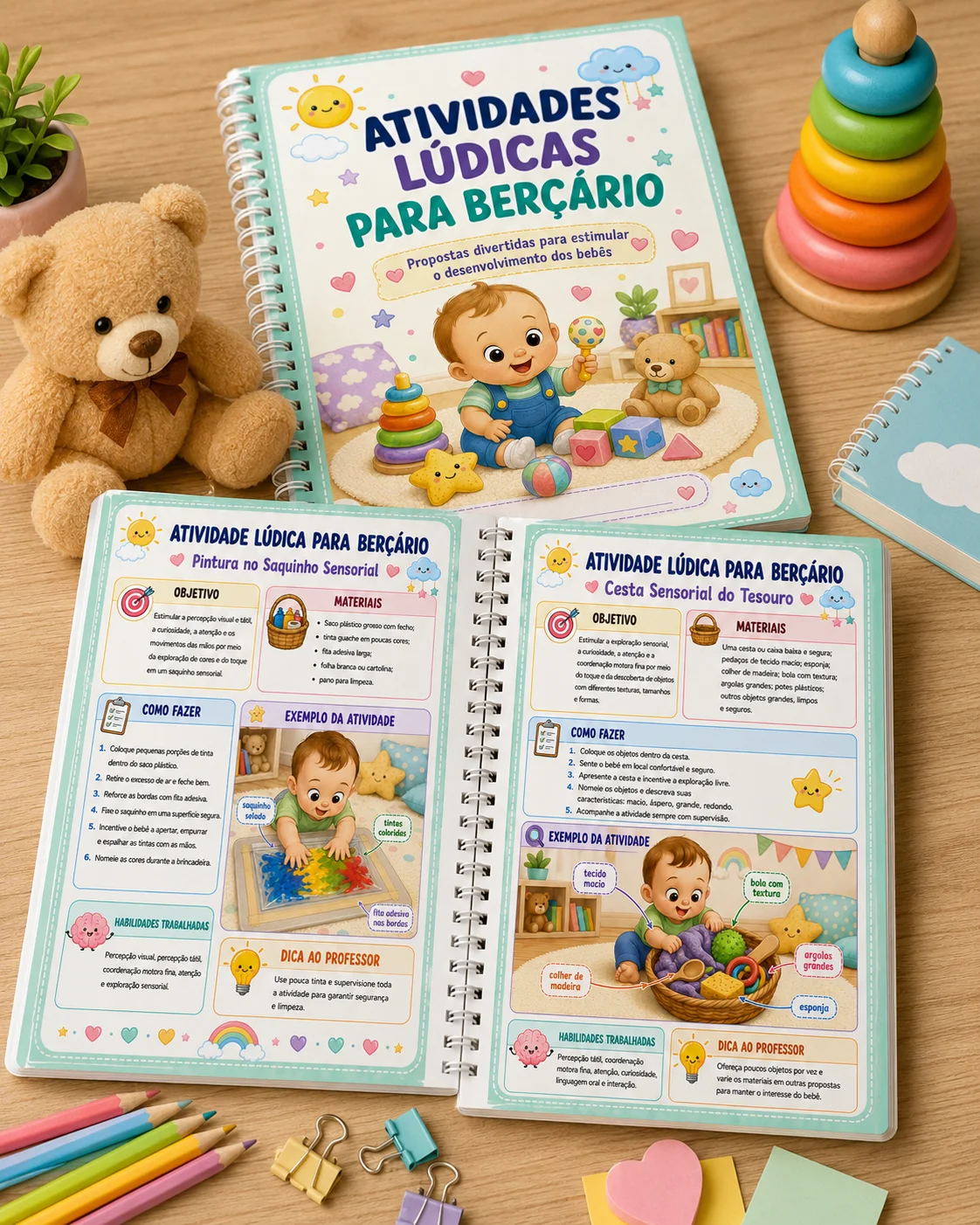 Apostila Atividades Lúdicas para Berçário — amostra 2: 💕 Apostila com atividades lúdicas para berçário Apostila Atividades Lúdicas para Berçário — amostra 2: 💕 Apostila com atividades lúdicas para berçário