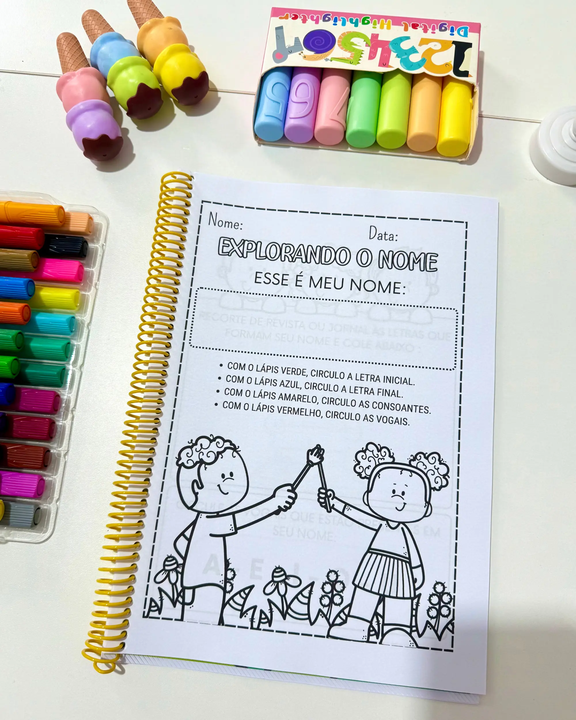 Apostila atividades nome próprio — educação infantil — amostra 2: Sobre o Apostila atividades nome próprio — educação…