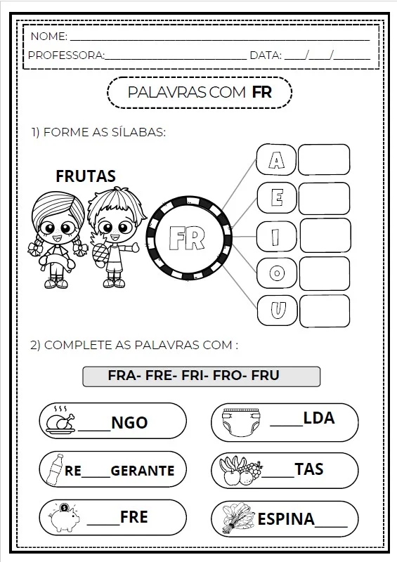 APOSTILA ATIVIDADES SÍLABAS COMPLEXAS - ALFABETIZAÇÃO — amostra 5: Apostila Atividades Sílabas Complexas para trabalhar o… APOSTILA ATIVIDADES SÍLABAS COMPLEXAS - ALFABETIZAÇÃO — amostra 5: Apostila Atividades Sílabas Complexas para trabalhar o…