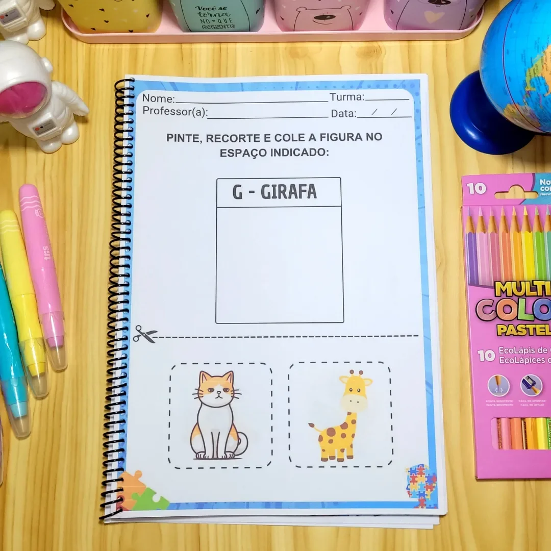 Apostila autismo - educação infantil – PDF para Imprimir — amostra 6: Apostila desenvolvida para todo o apoio aos pequenos…