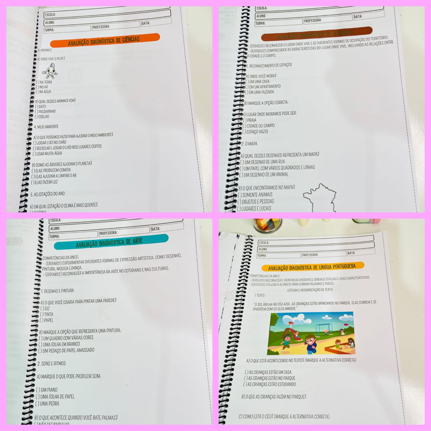 Apostila / avaliação diagnóstica: 1º ano – Material Pedagógico — amostra 1: Sobre o APOSTILA / AVALIAÇÃO DIAGNÓSTICA: 1º ANO