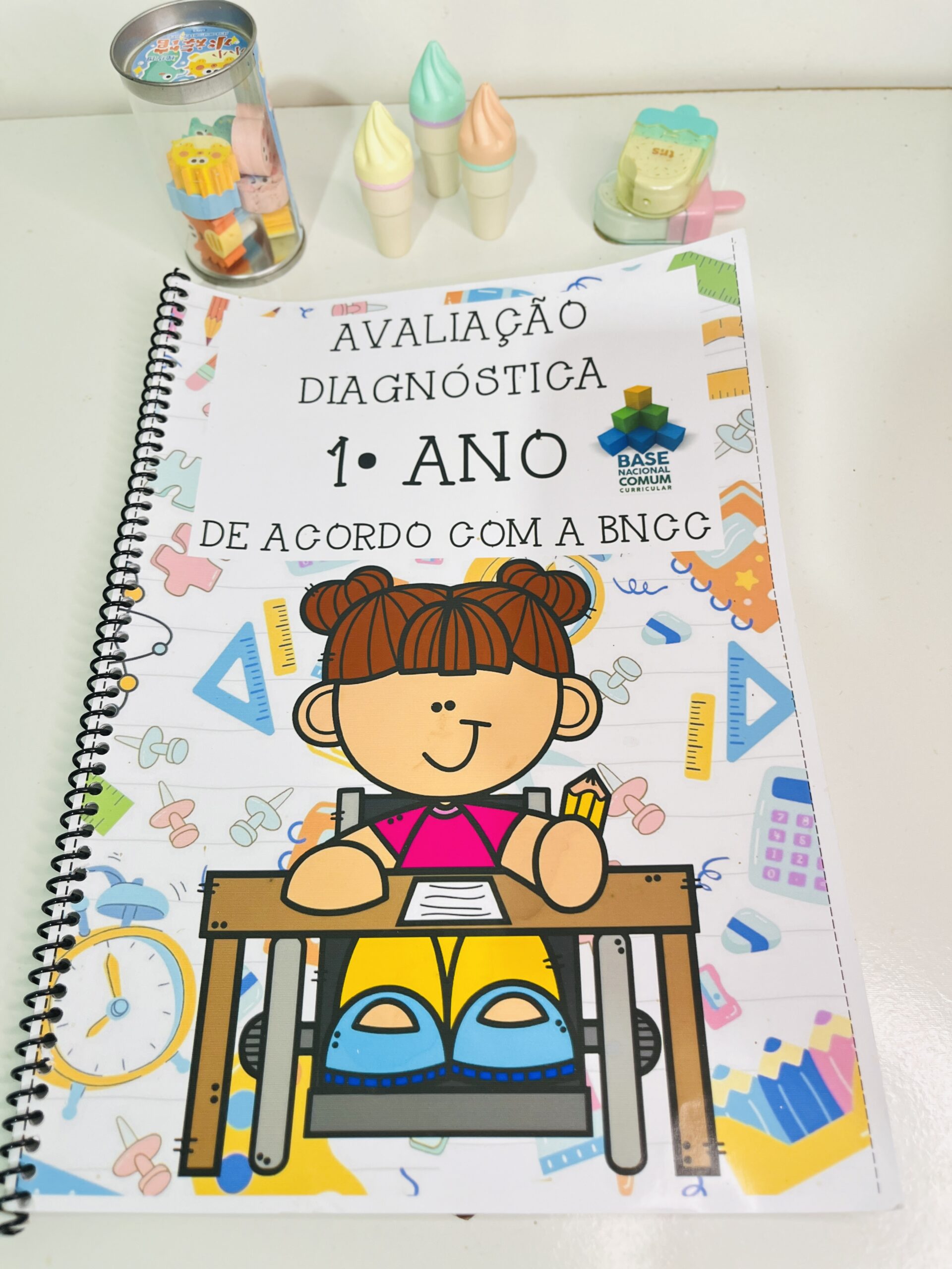 Apostila / avaliação diagnóstica: 1º ano – Material Pedagógico — capa do material