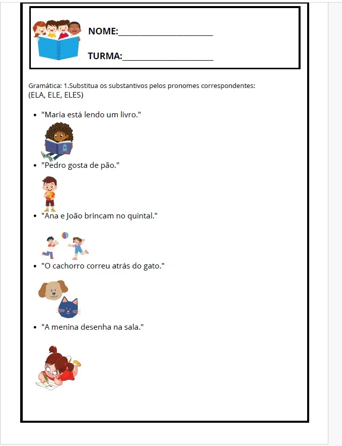 APOSTILA AVALIAÇÃO DIANÓSTICA 2º ANO - ENSINO FUNDAMENTAL — amostra 2: Garanta uma visão clara do desempenho dos seus…