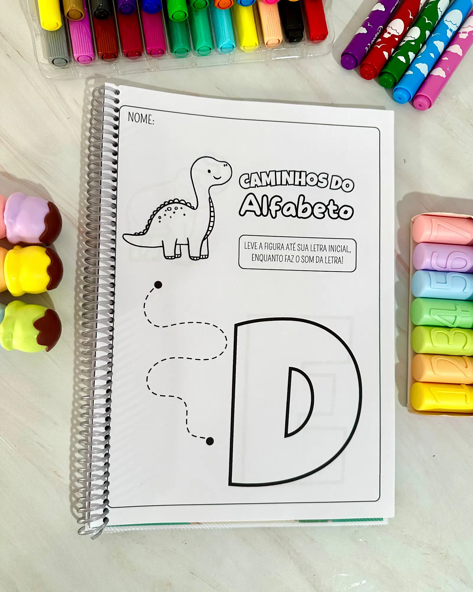 Apostila Caminhos do Alfabeto – PDF para Imprimir — amostra 1: Objetivos da proposta Apostila Caminhos do Alfabeto – PDF para Imprimir — amostra 1: Objetivos da proposta