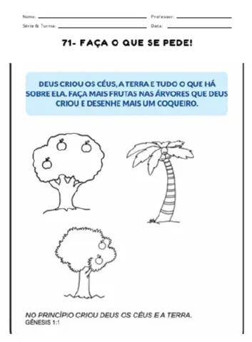 Apostila Catequese Criativa-131 páginas - Ensino Religioso — amostra 2: ❤️Chega de ficar sem ideia para a catequese
