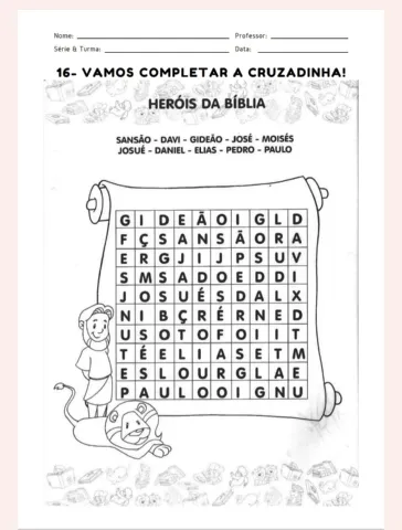 Apostila Catequese Criativa-131 páginas - Ensino Religioso — amostra 6: ❤️Chega de ficar sem ideia para a catequese