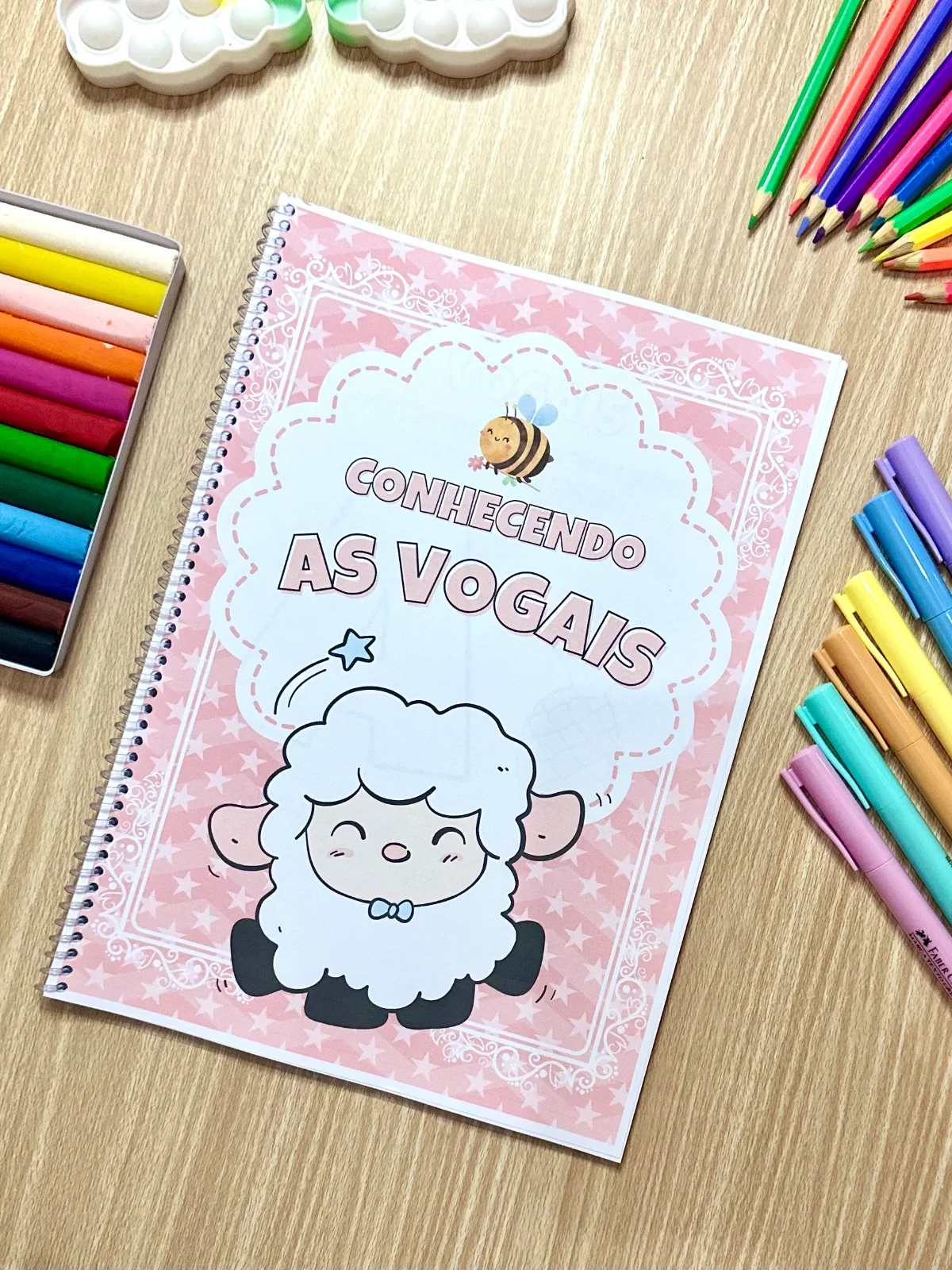 Apostila Conhecendo as Vogais – PDF para Imprimir — Alfabetização para Educação Infantil: Alfabetize com criatividade